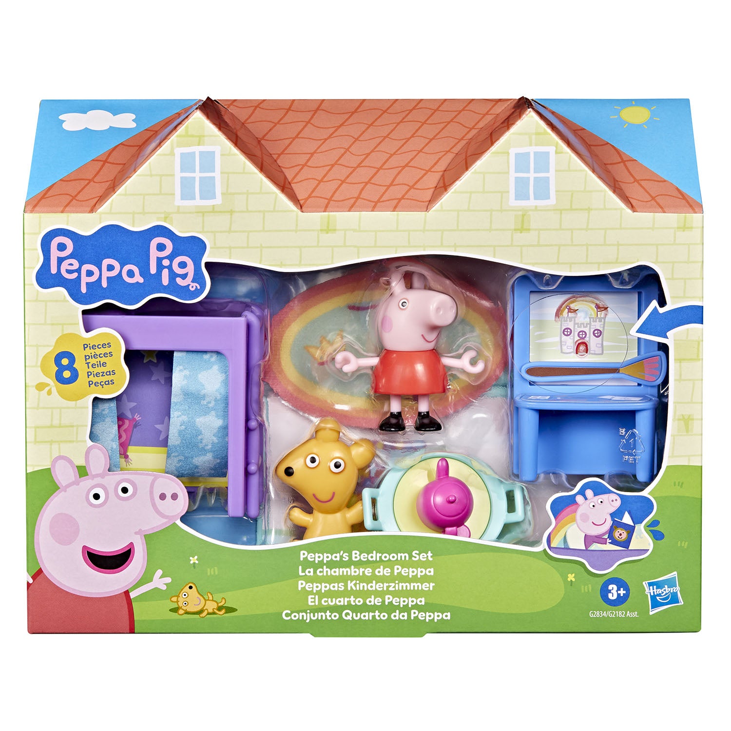peppa-pig-peppa-pig-3in-playset Peppas Bedroom